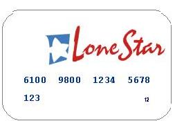 LONE STAR/ SNAP CARD
